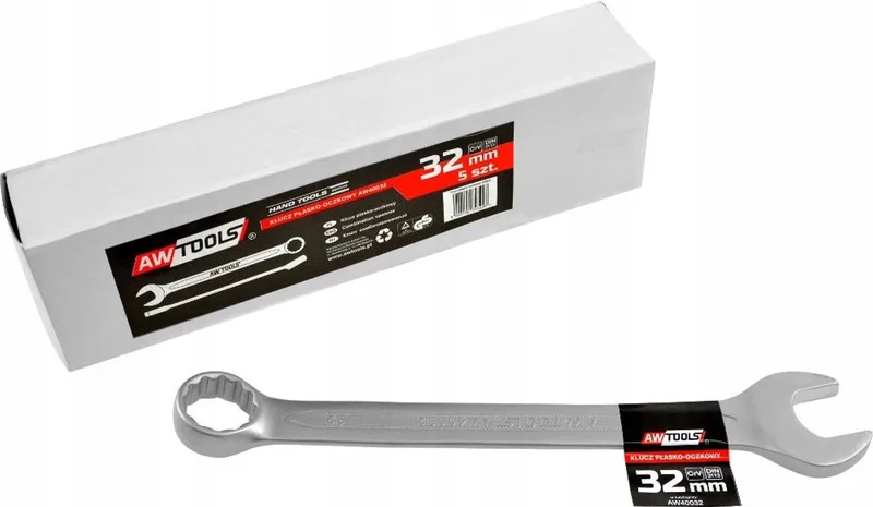 Ringsleutel - 32 mm - CrV Staal - DIN 3113 de AWTOOLS – image du produit