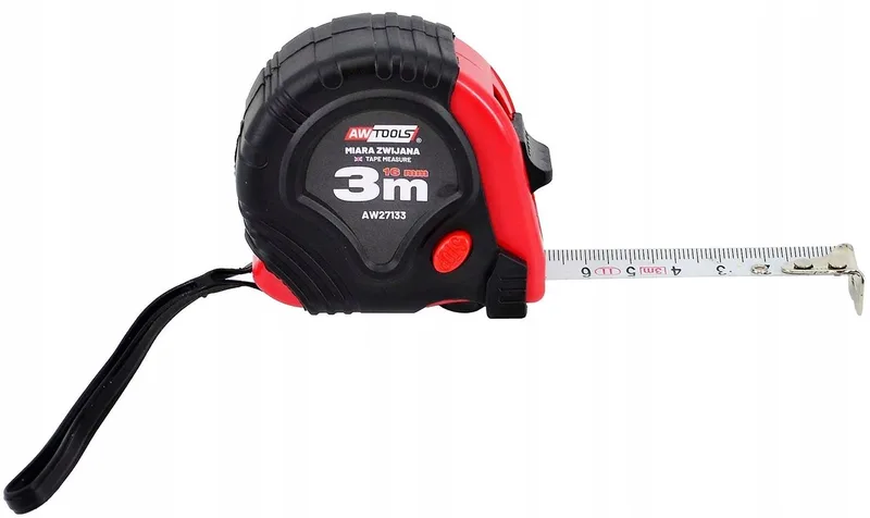Rolmaat 5m x 19mm - Duurzaam en Nauwkeurig de AWTOOLS – image du produit