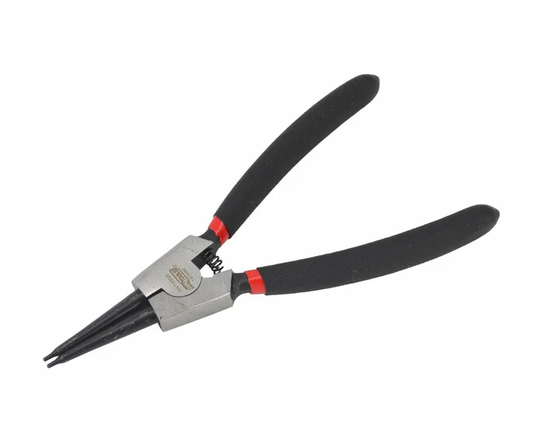 Segers Tangen - Extern Recht - 180mm - Antisliphandgreep von AWTOOLS, Silber – Produktbild