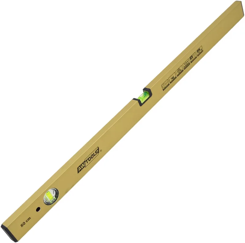 Serie - Aluminium Waterpas - 60cm - Anodized by AWTOOLS, Gold – product image