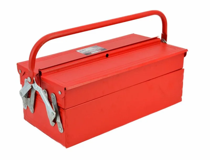Serie - Metalen Gereedschapskist - 430mm - 3 Compartimenten by AWTOOLS, Staal – product image