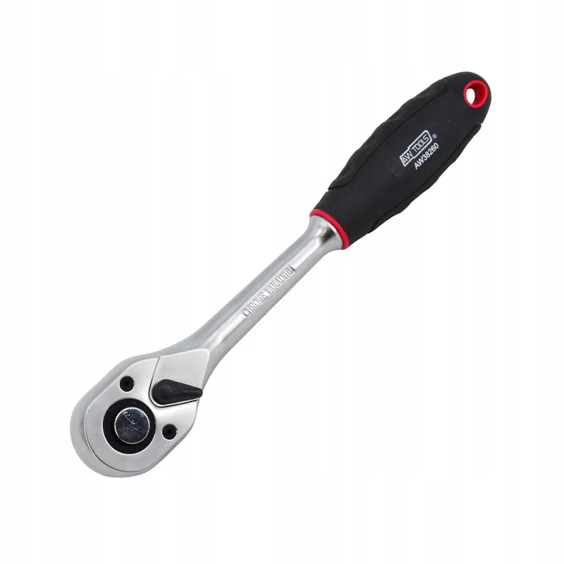 Serie - Ratel - 1/2" - 72 Tanden - Staal CrV by AWTOOLS, Silver – product image