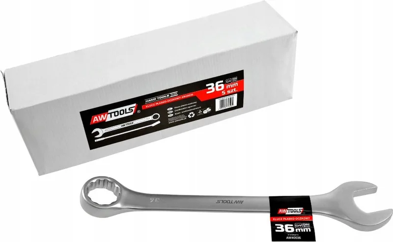 Serie - Ringsleutel - 36 mm - Chroom-Vanadiumstaal - DIN 3113 de AWTOOLS – image du produit