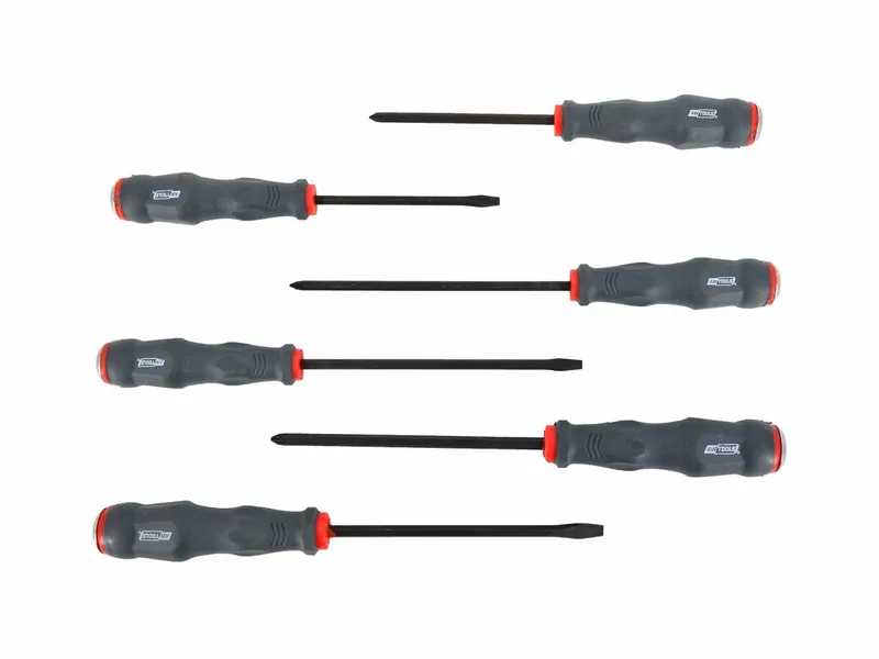 Serie - Schroevendraaier Set - 6-delig - Chroom-vanadiumstaal - Ergonomische Handgreep by AWTOOLS – product image