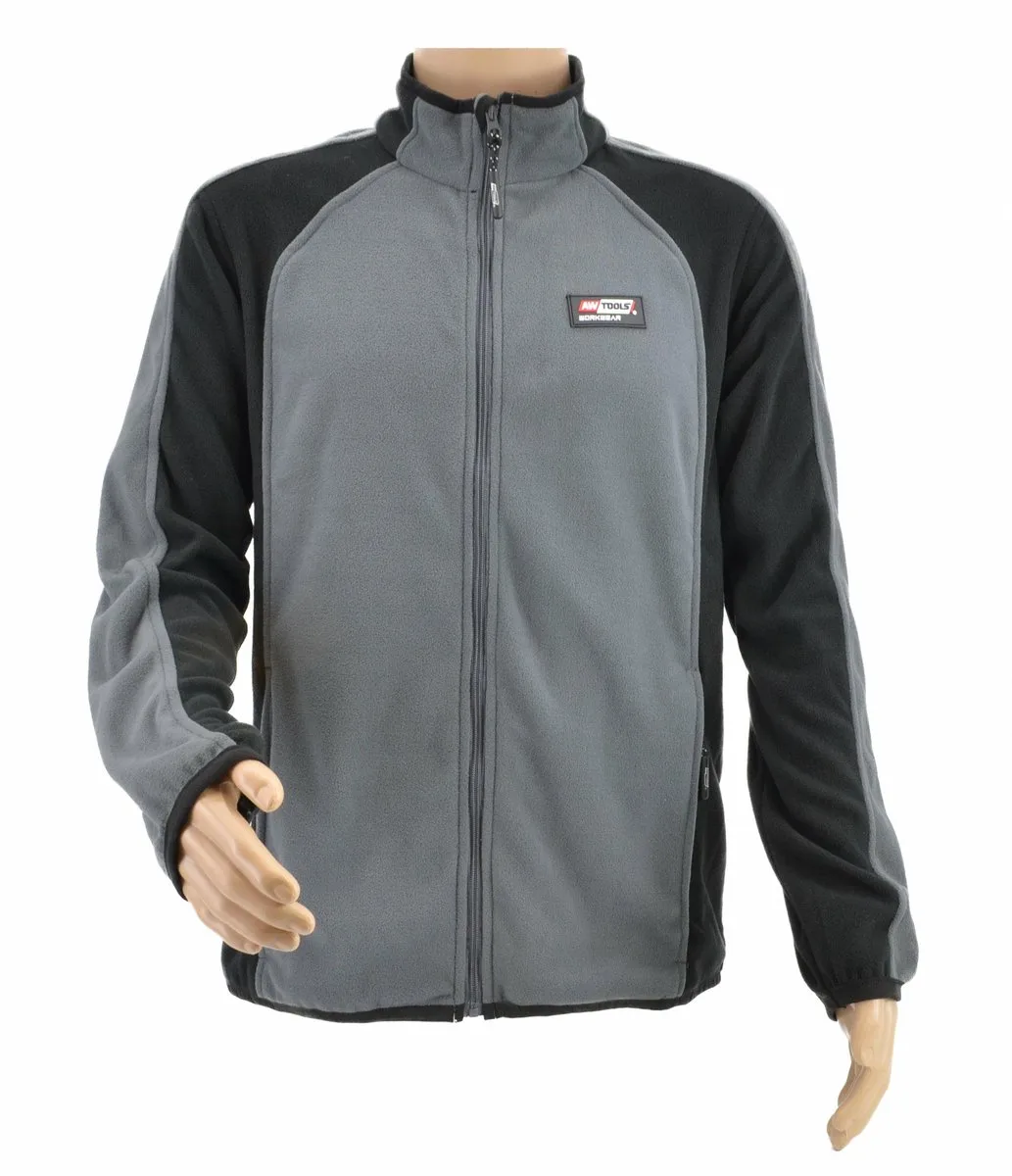 T1 - Werktrui - Grijs/Zwart - XXXL - Hoge Kraag de AWTOOLS, Gris, Noir – image du produit