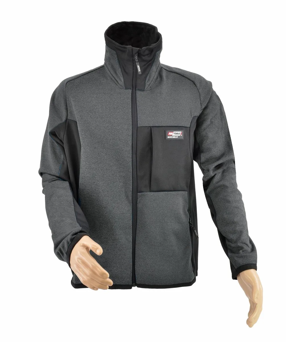 T5 - Fleecetrui - XXXL - Polyester by AWTOOLS, Grey – product image