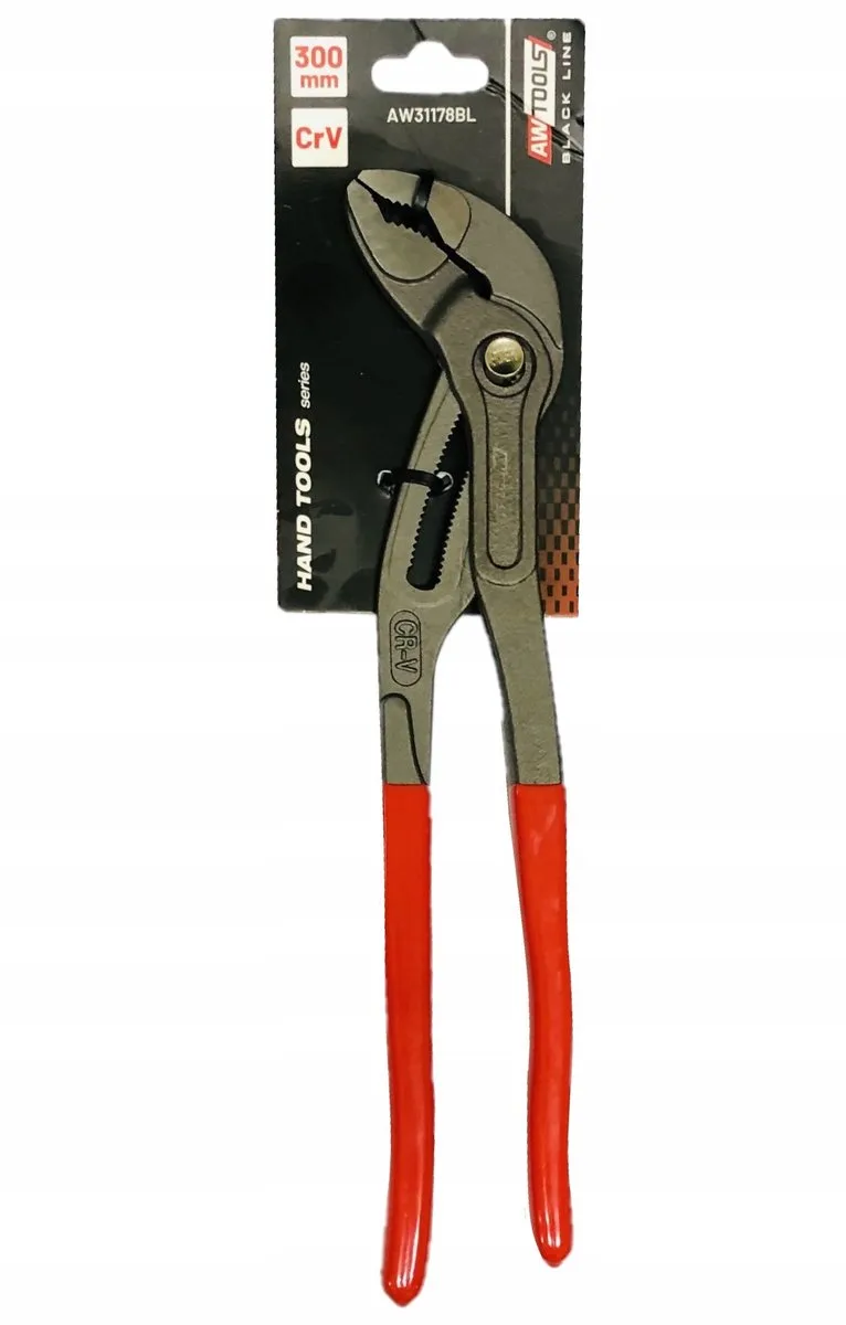 Verstelbare tang 300 mm - CR-V staal by AWTOOLS, Black – product image