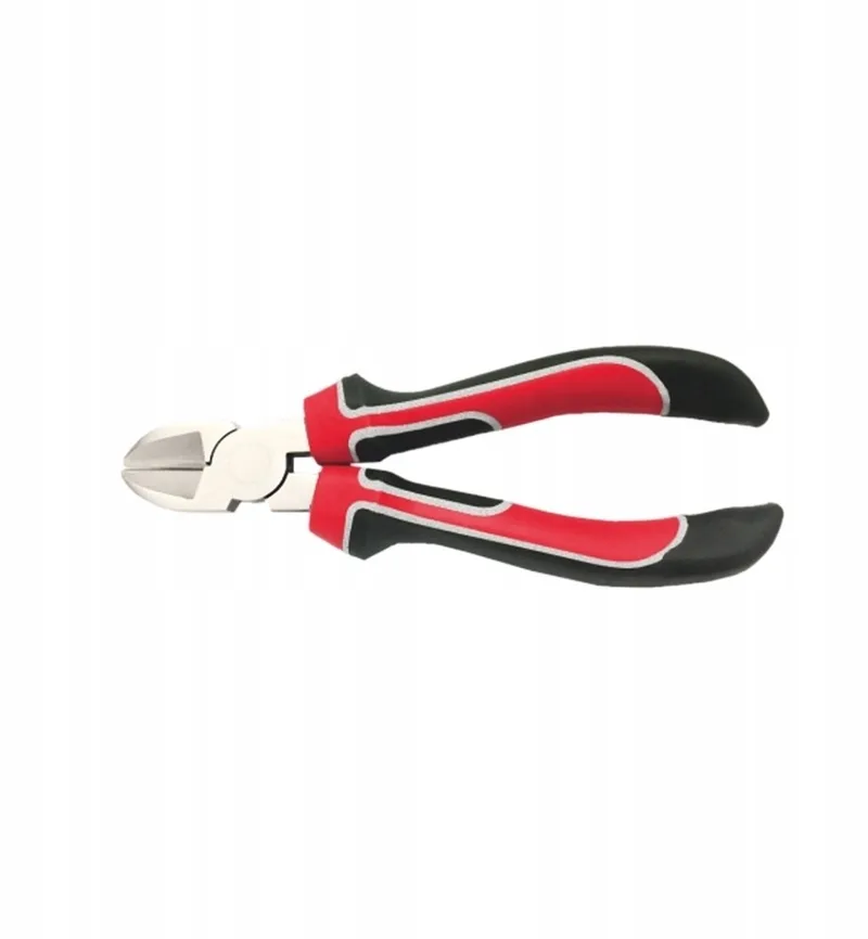Zijsnijtang 160mm - Krachtige Kniptang voor Draad en Metaal de AWTOOLS, Rouge – image du produit