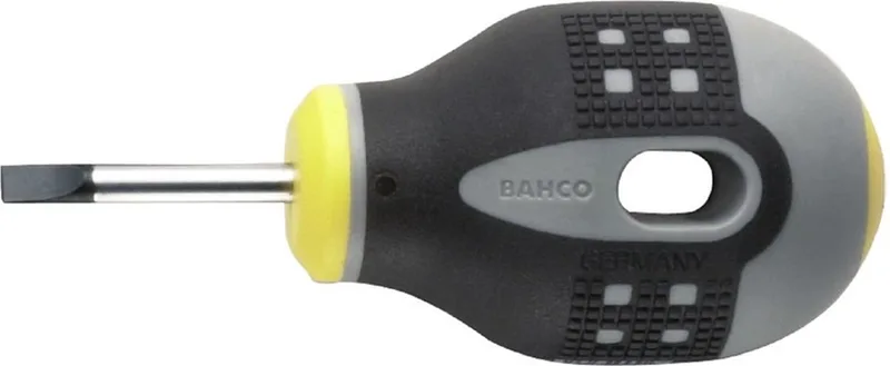 0.6x3.5mm 25mm Schroevendraaier Kort ERGO™ Sleuf - BE-8330 by Bahco, Kleurloos – product image