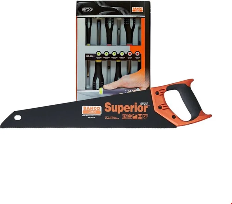 2600-22-BE-9886 Superior handzaag incl. schroevendraaierset by Bahco – product image