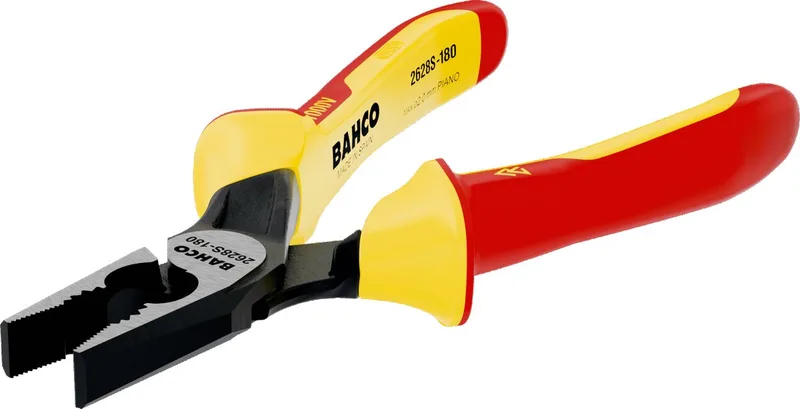 2628 S-180 VDE Combinatietang 180 mm de Bahco, Kleurloos – image du produit