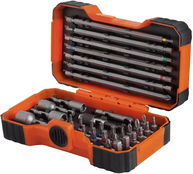 Bahco 1/4´´ ´´heavy Duty´´ Bit-satz Für Torx® Und Bit-adapter 35 Einheiten von Bahco – Produktbild