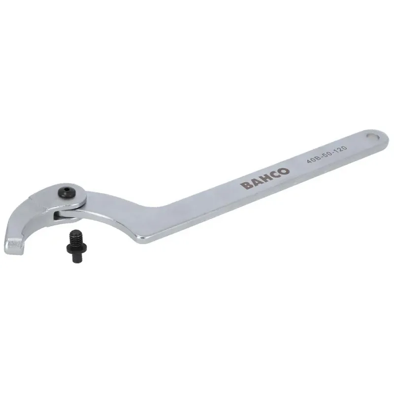 Adjustable Hook With Chrome Finish 115-165 Mm 305 Mm Steeksleutel by Bahco – product image 3 of 6