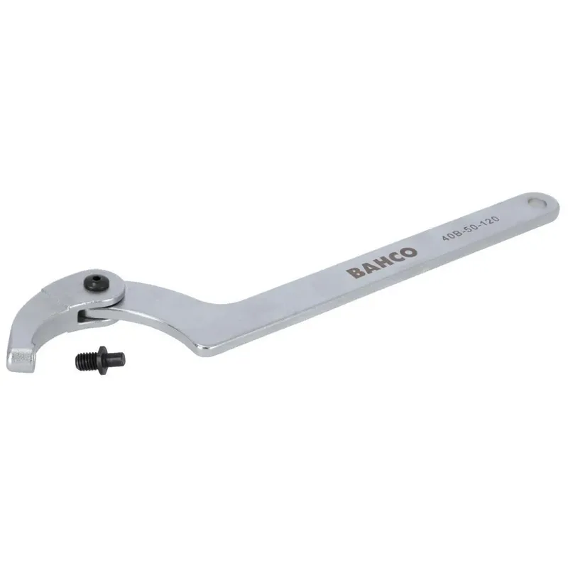 Adjustable Hook With Chrome Finish 32-75 Mm 203 Mm Steeksleutel von Bahco – Produktbild 4 von 6