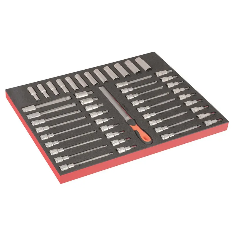 Bahco 1/2´´ Long Series 3-3 Fit&go Doppen-en Bitset 49 Eenheden by Bahco – product image