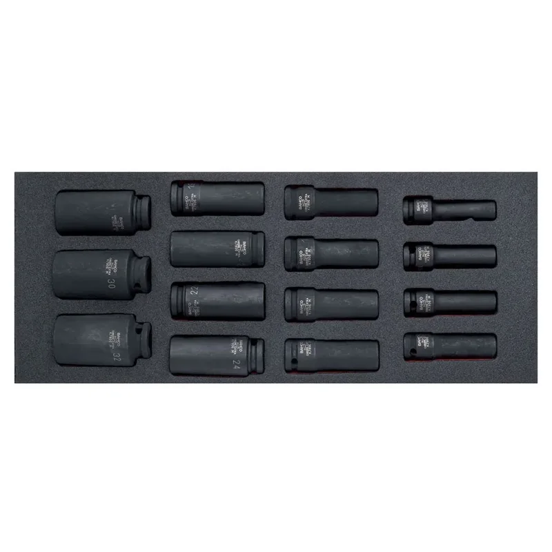 Bahco 1/2´´ Long Series Set In Foam Tray 1-3 Fit&go Dopsleutelset 15 Eenheden von Bahco – Produktbild 1 von 3