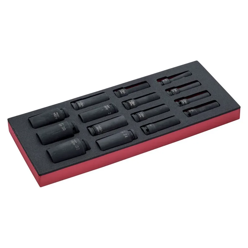 Bahco 1/2´´ Long Series Set In Foam Tray 1-3 Fit&go Dopsleutelset 15 Eenheden von Bahco – Produktbild 2 von 3
