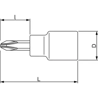 Bahco 1/4´´ Bit Ph2 von Bahco – Produktbild 3 von 3