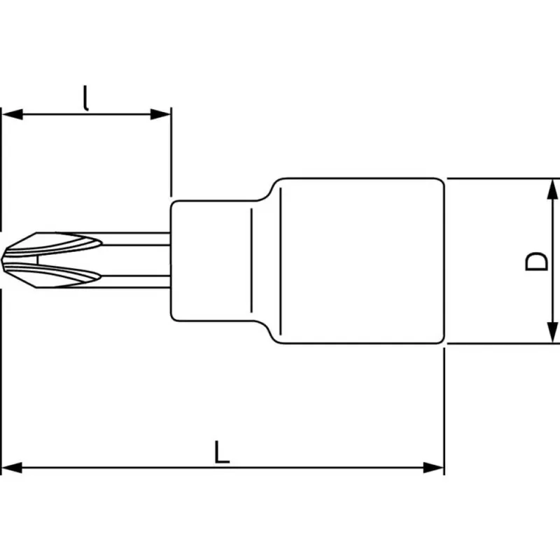 Bahco 1/4´´ Bit Ph2 von Bahco – Produktbild 3 von 3