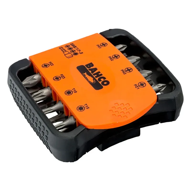 Bahco 1/4-zoll-bit-set Für Phillips-pozidriv-sicherheits-torx®-und Sechskantschrauben 17 Einheiten von Bahco – Produktbild