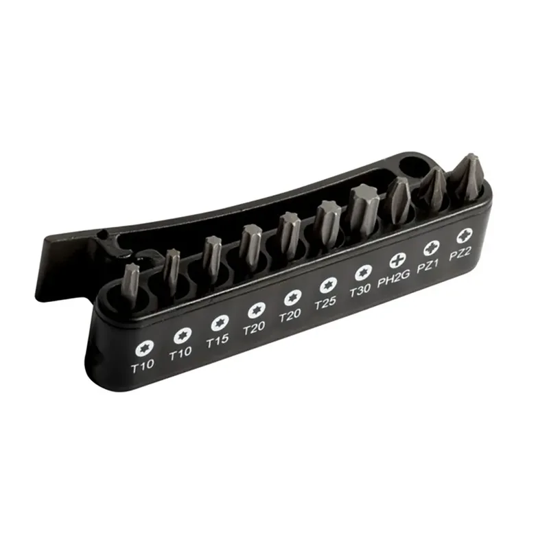 Bahco 1/4´´ Bitset Voor Pozidriv-en Torx® Phillips-schroeven In Houder Met Riemclip 10 Eenheden by Bahco – product image