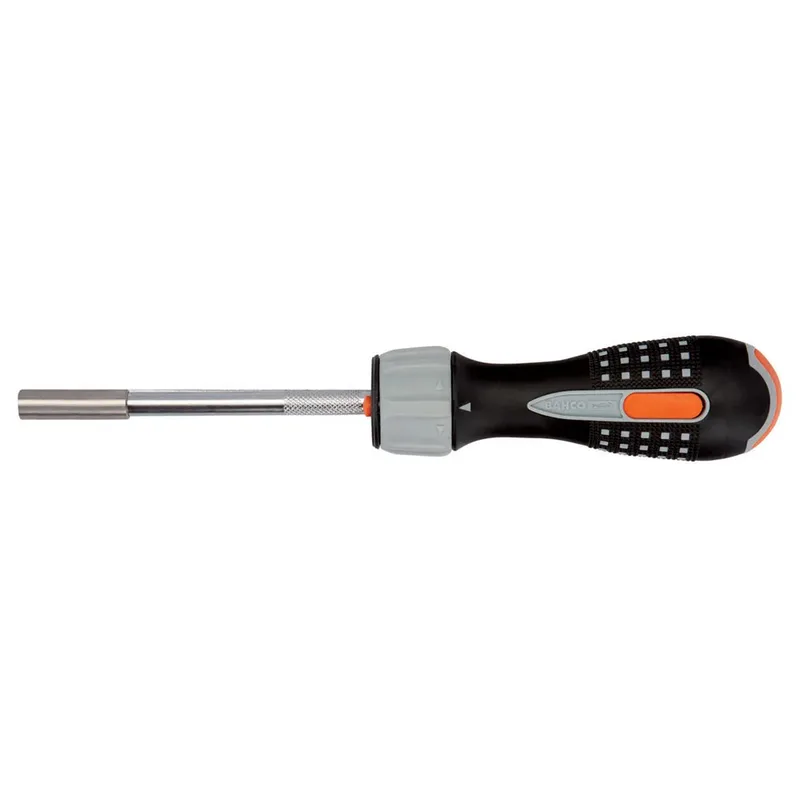 Bahco 1-4´´ Hex Screwdriver With Led Light And Ratchet For Phillips Pozidriv And Slotted 135 Mm Platte Schroevendraaier de Bahco – image du produit 1 sur 6