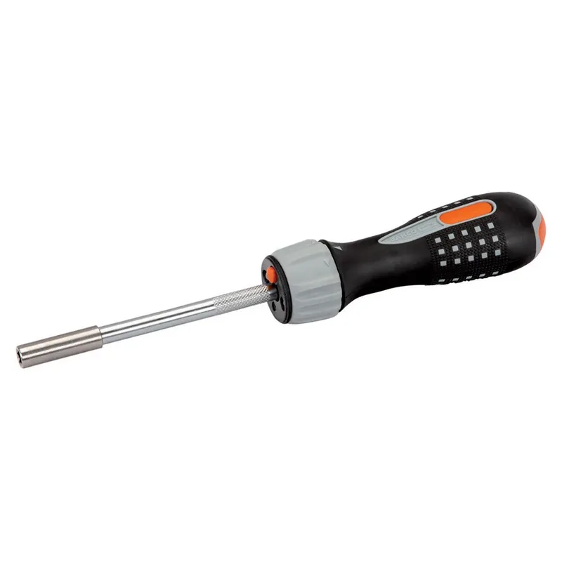 Bahco 1-4´´ Hex Screwdriver With Led Light And Ratchet For Phillips Pozidriv And Slotted 135 Mm Platte Schroevendraaier de Bahco – image du produit 2 sur 6