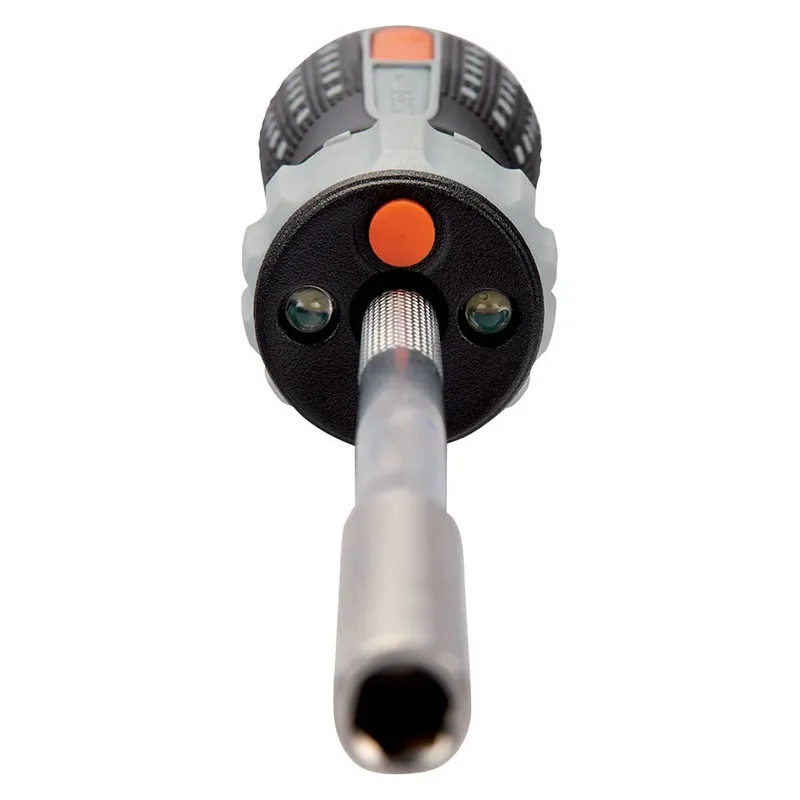 Bahco 1-4´´ Hex Screwdriver With Led Light And Ratchet For Phillips Pozidriv And Slotted 135 Mm Platte Schroevendraaier de Bahco – image du produit 4 sur 6