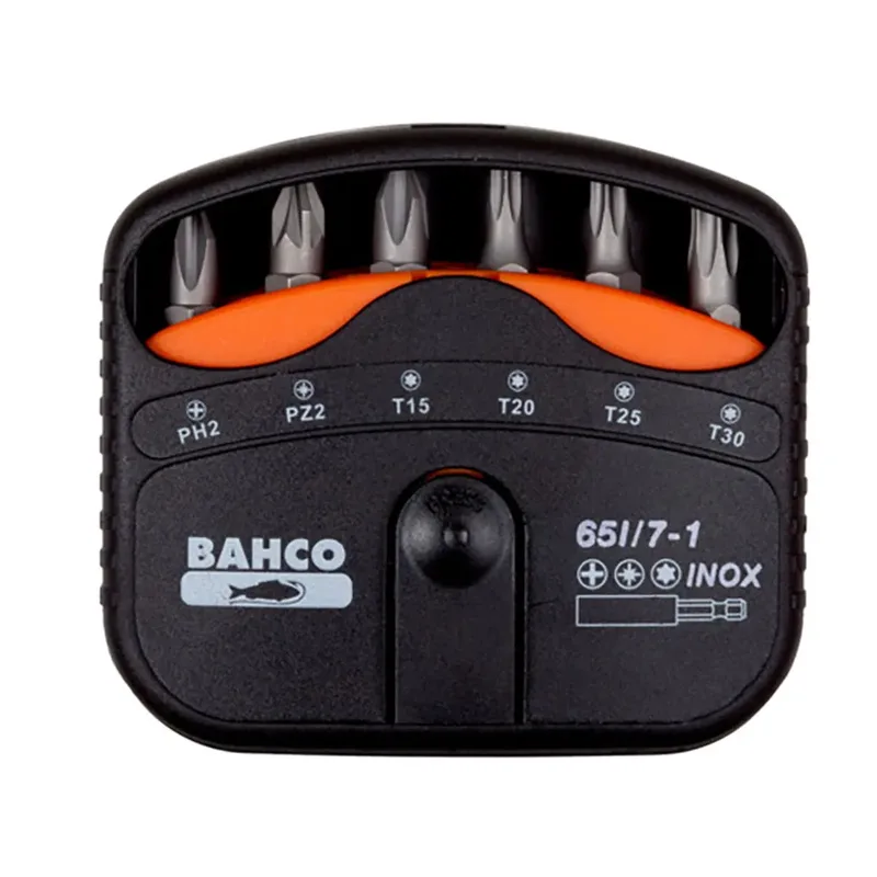 Bahco 1/4´´ Phillips/pozidriv/torx® Schroevendraaierbitset 7 Eenheden by Bahco – product image