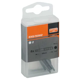 Bahco 1/4´´ Standard-schraubendreher-bits Für 25 Mm Metrische Sechskantschrauben 50 Mm 5 Einheiten by Bahco – product image 5 of 6