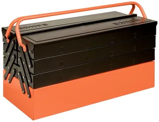 Bahco 1497MBF750 Boîte à outils vide métal noir/orange de Bahco – image du produit 1 sur 2