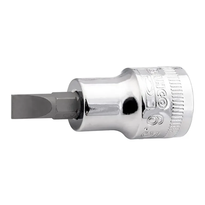 Bahco 3/8 Zoll Steckschlüsseleinsatz Mit Spitze Und Vierkantantrieb Für Schlitzschrauben 8 Mm von Bahco – Produktbild