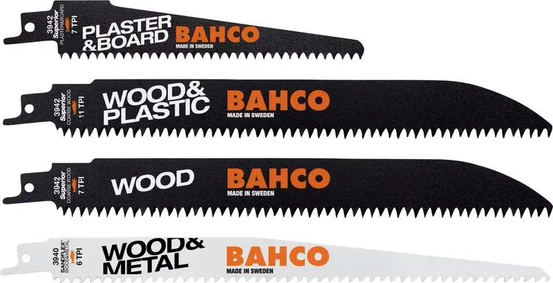 Bahco 3942-WOOD-SET-5P Sägeblatt-Set Holz 5 St. de Bahco – image du produit