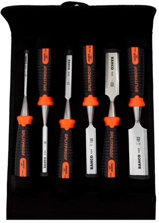 Bahco 6-delig Hand Steekbeitelset In Etui - 434-S6-PP by Bahco – product image 1 of 2