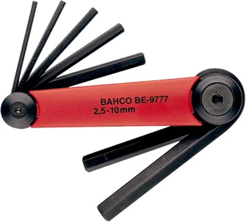 be-9776 inbussleutelset - uitklapbaar model - 7-delige - 1,5-6mm by Bahco – product image