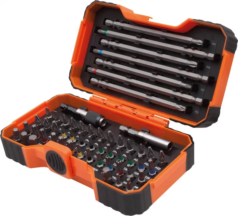 Bitset 54-delig - 59/S54BC van Bahco, Meerkleurig – productafbeelding