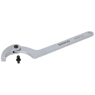Chrome Finish Adjustable Hook 19-50 Mm 158 Mm Steeksleutel von Bahco – Produktbild 3 von 6