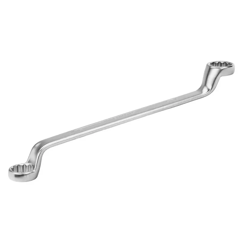 Chrome Finish Extra Offset Double Ended Star 8 Mmx9 Mm 180 Mm Vaste Sterringsleutel by Bahco – product image 1 of 3