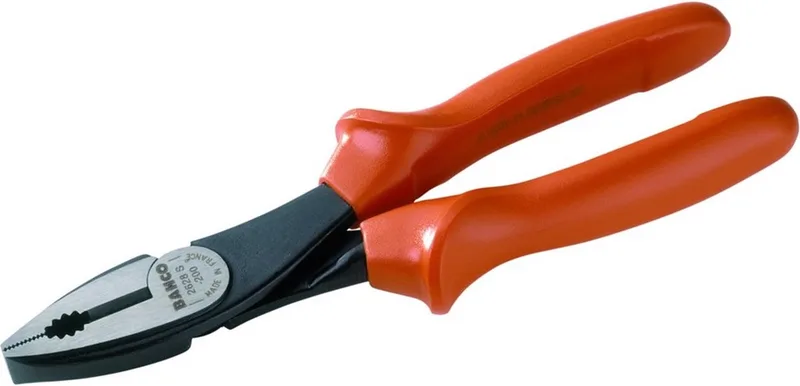 Combinatietang 2628S van Bahco, Oranje – productafbeelding