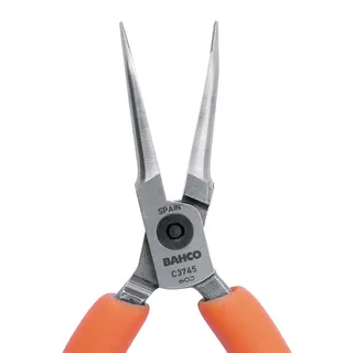 Compacte Halfronde Punttang Met 45° Gebogen Punt En Pvc-handgreep 141 Mm by Bahco – product image 4 of 6