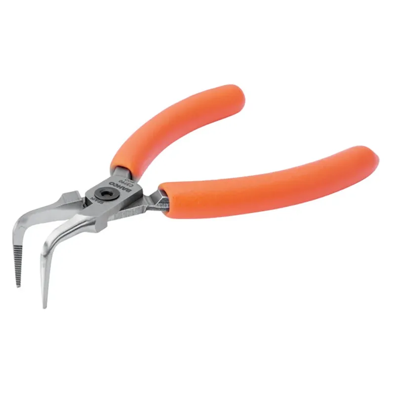 Compacte Halfronde Punttang Met 90° Gebogen Punt En Pvc-handgreep 125 Mm by Bahco – product image