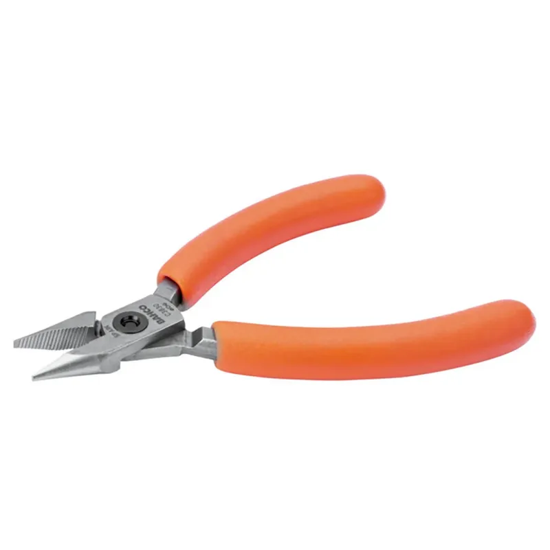 Compacte Halfronde Punttang Met Oranje Pvc-handgrepen 144 Mm by Bahco – product image