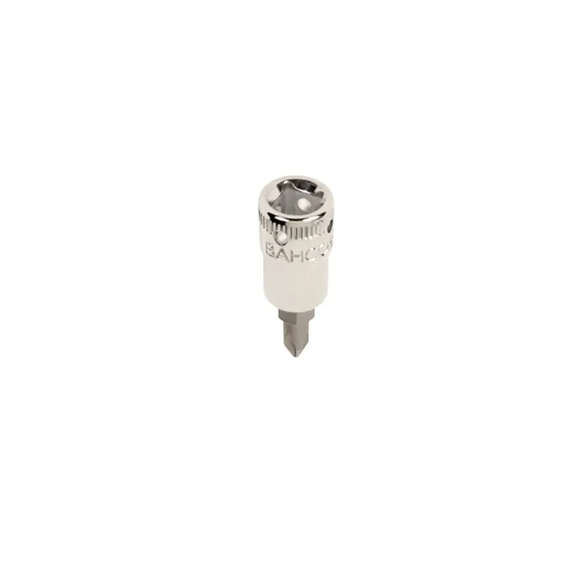 Douille Avec Embout De 1/4´´ Et Carré Pour Vis Cruciformes Phillips Avec Taille De Bit Ph2 Et Solution à 4 Points de Bahco – image du produit