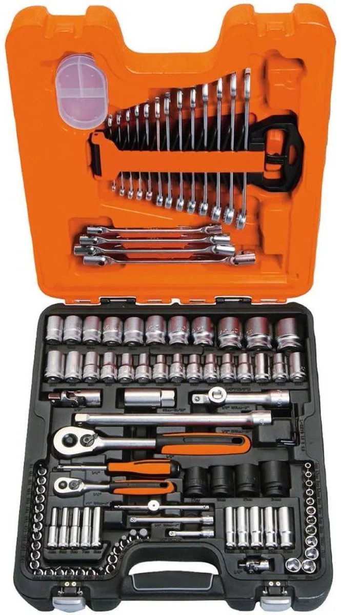 Dopsleutelset 1/4" en 1/2" 108-delig S108 by Bahco – product image