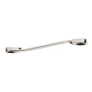 Double Flat Star With 3/4´´-7/8´´ Angled Head And Chrome Finish 245 Mm Ratelsleutel de Bahco – image du produit 3 sur 3