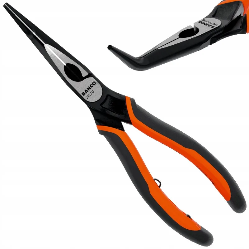 ERGO Verlengde Tang 45° Gebogen 200 mm by Bahco, Orange – product image