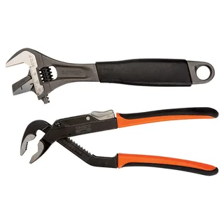 Ergo™ 9072p Pince à Bec De Perroquet Et Clé Réglable Anglais 2 Unités de Bahco – image du produit 1 sur 2