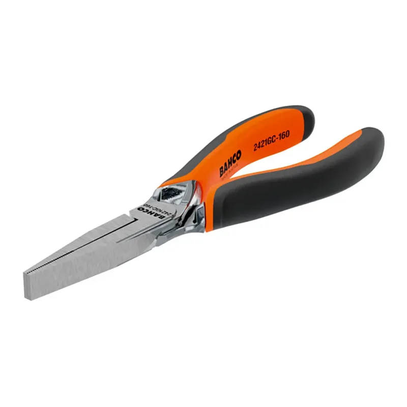 Ergo™ Langkopf-flachzange Mit Chrom-oberfläche Und Zwei-material-griffen 160 Mm von Bahco – Produktbild
