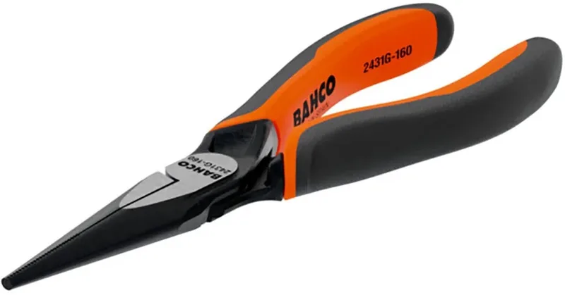 Pince à Bec Rond Ergo™ No-cut Avec Poignées Bimatière 125 Mm de Bahco, Multicolore – image du produit