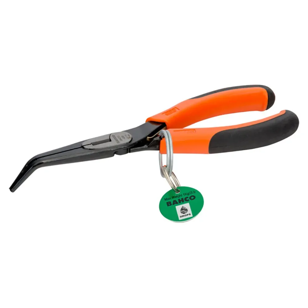 Ergo™ Rundzange Mit 45° Gebogener Spitze Und Sicherheitsring 200 M de Bahco – image du produit